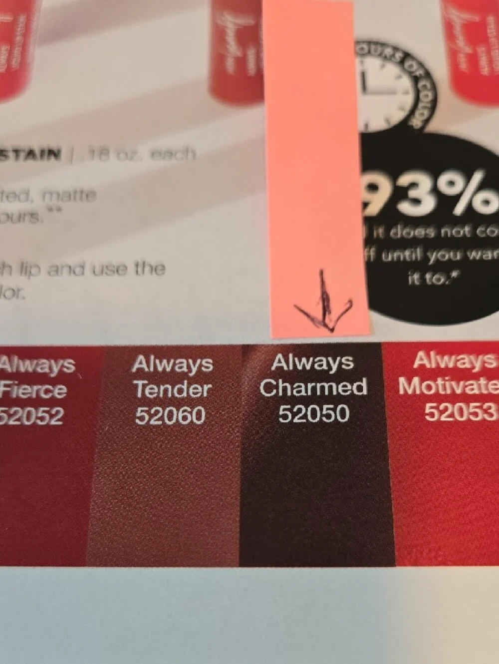 JAFRA Always Charmed Liquid Lip Stain - Discontinued Deep Mauve Shade - NWT